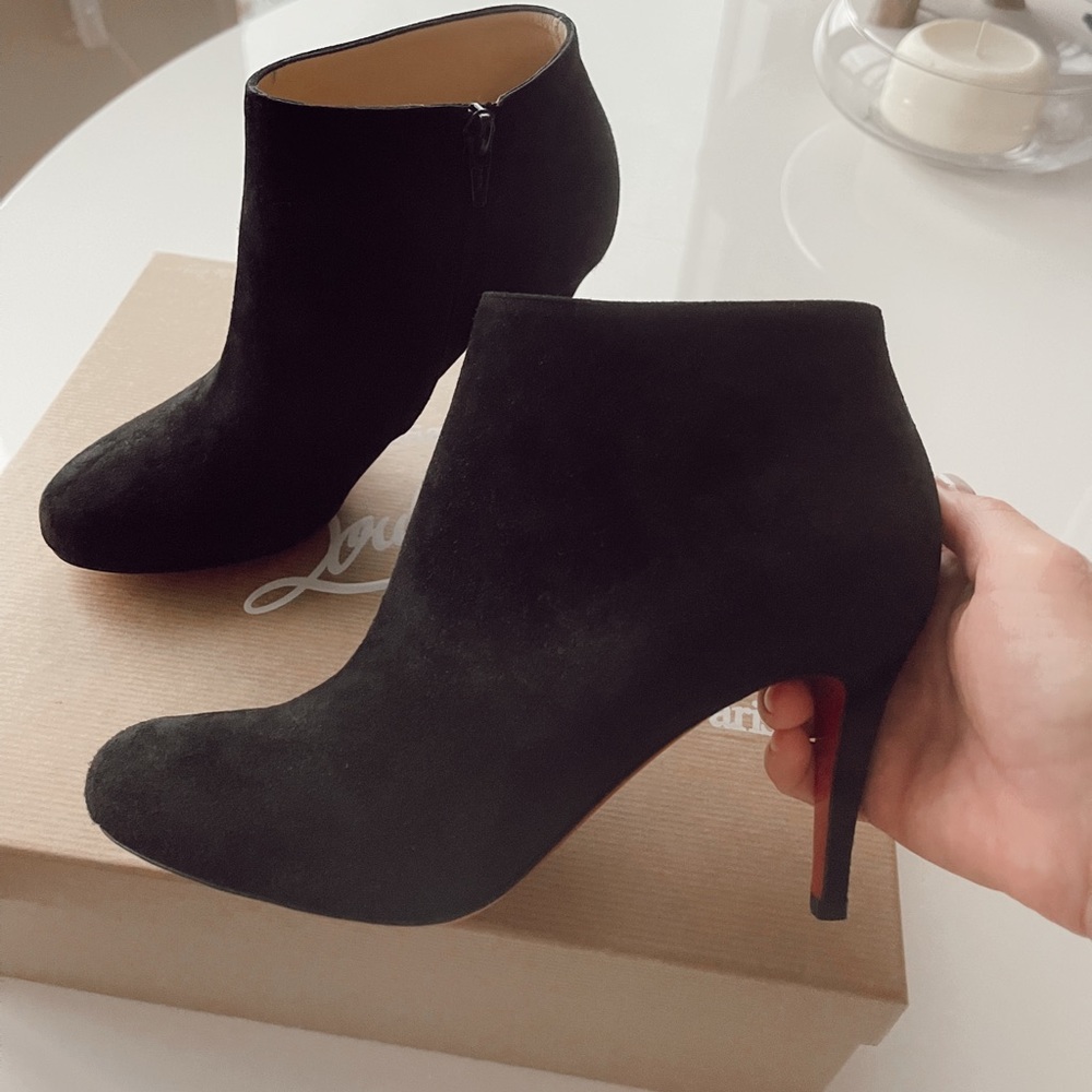 Never worn Christian Louboutin Belle 85 Ankle Boot